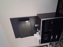 Where you can watch television, but I chose not to watch television. I'm used to watching YouTube channels anyway lol.