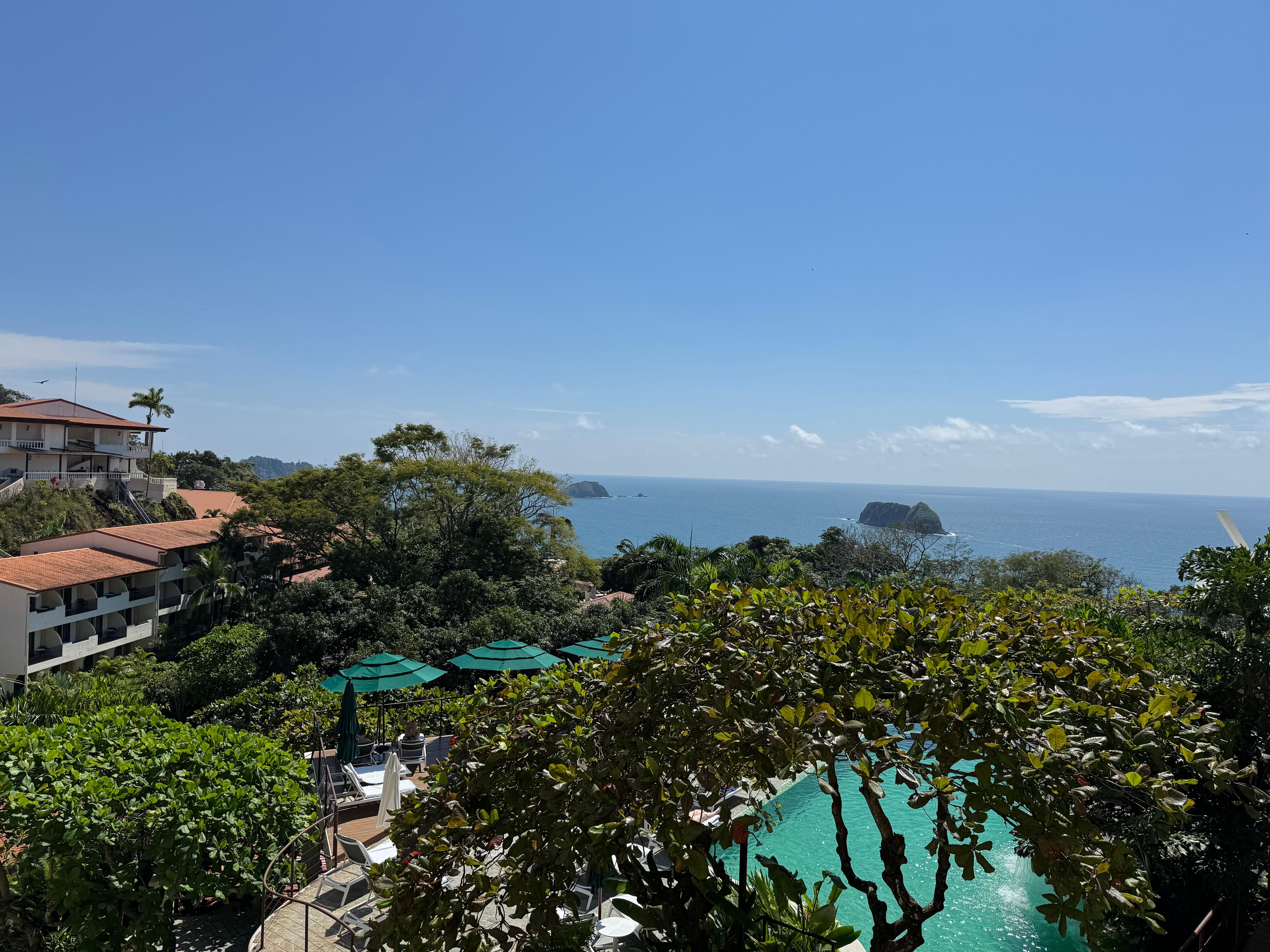 View from our fantastic room