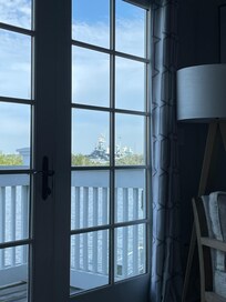 A view from the sofa.