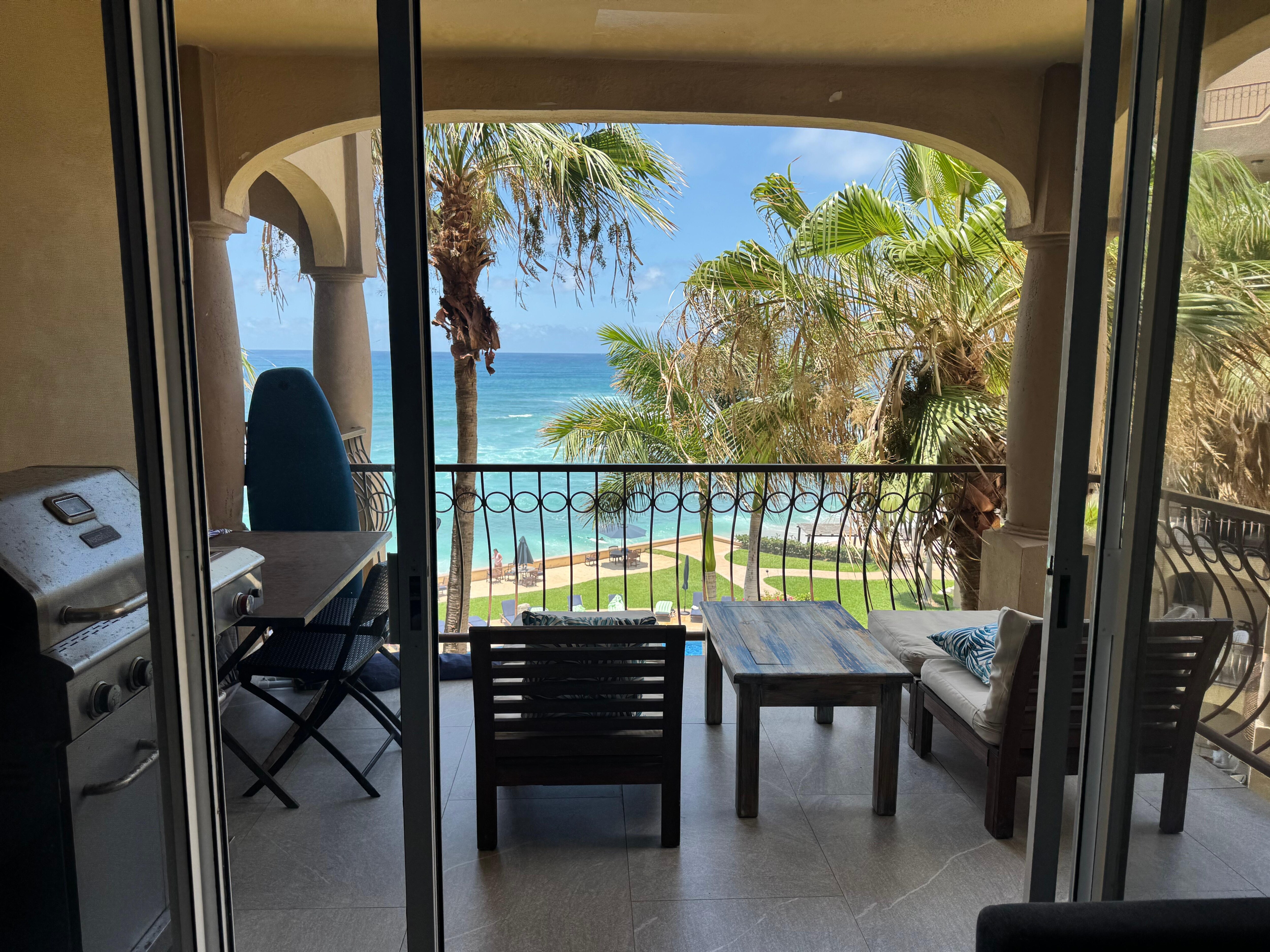 View from the ram
