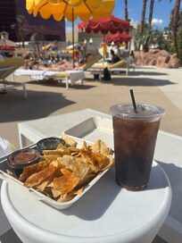 Poolside snacks