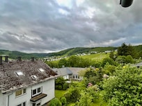 Fantastiskt utsikt från rummet.