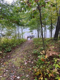 Walk to the water /boat