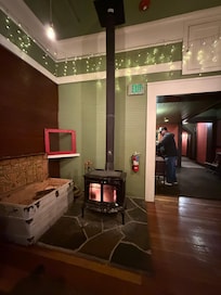 Warm cozy common areas