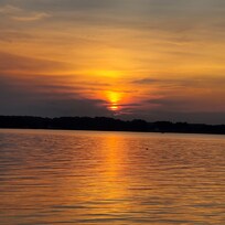 Sunset from the dock