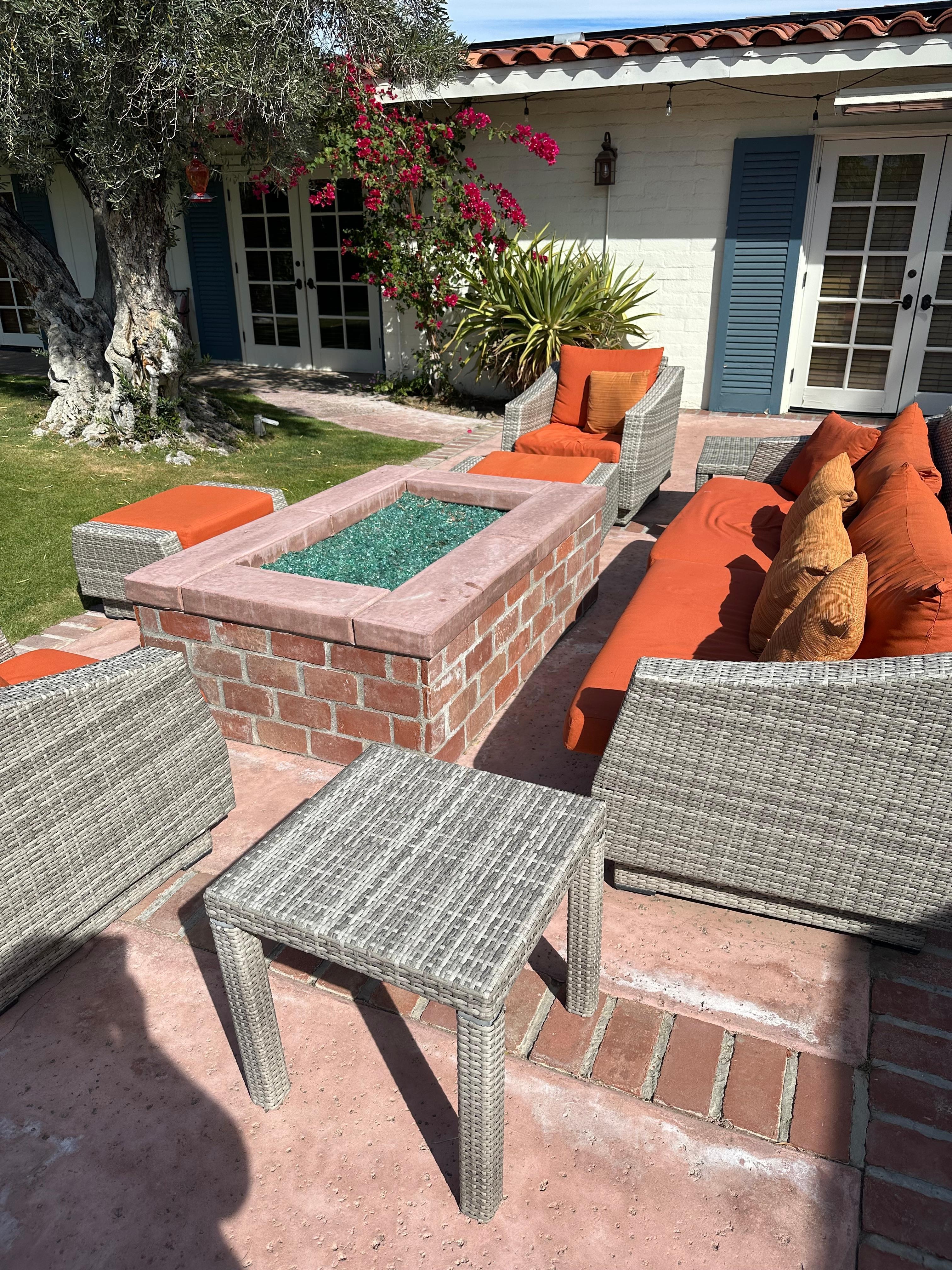 Loved sitting at night by the fire