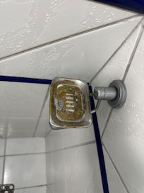 can’t put my soap there gross