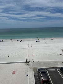 View from the balcony (forth floor)