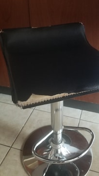 Worn chairs, uncomfortable for older people