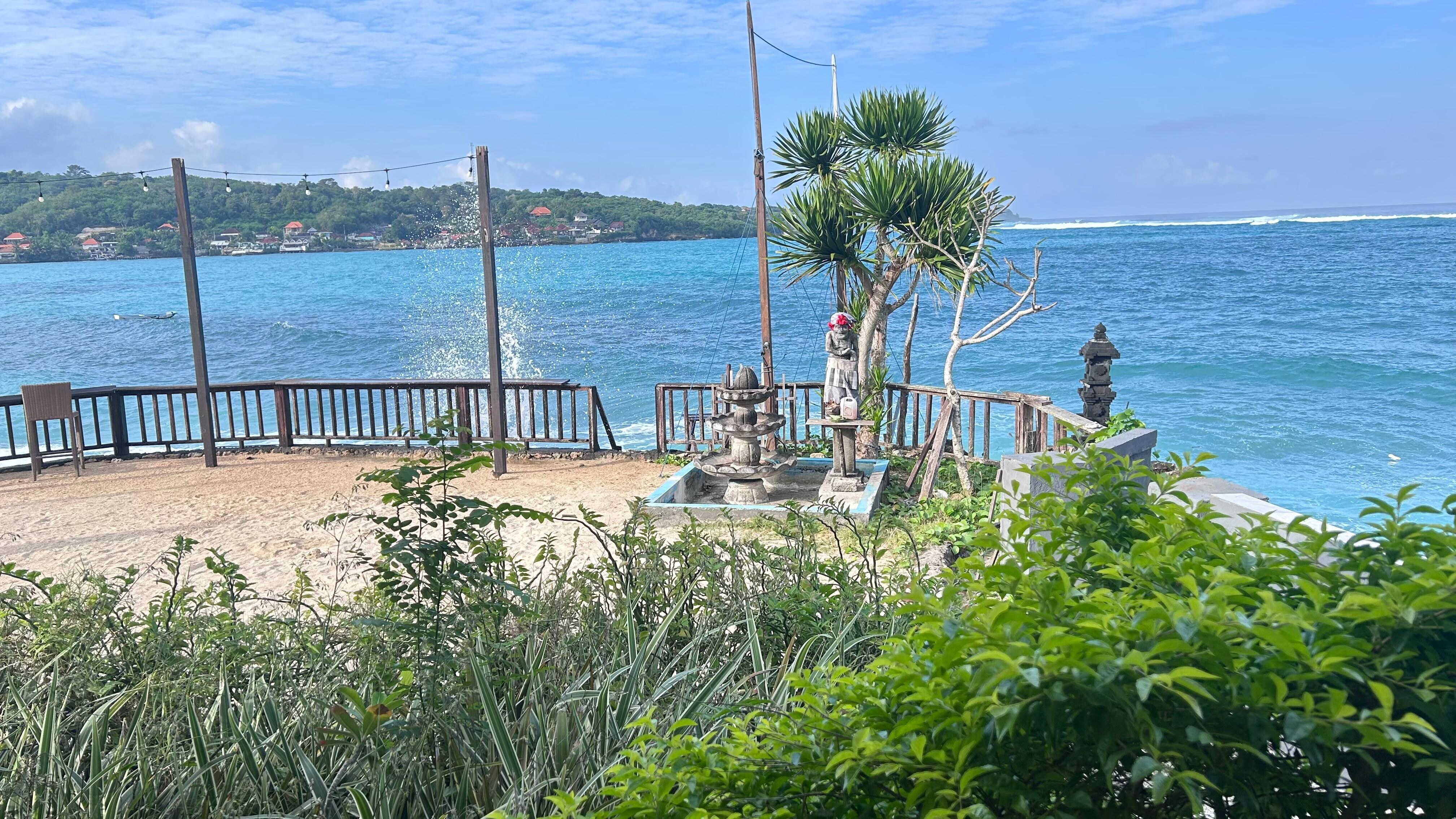 View from restaurant 