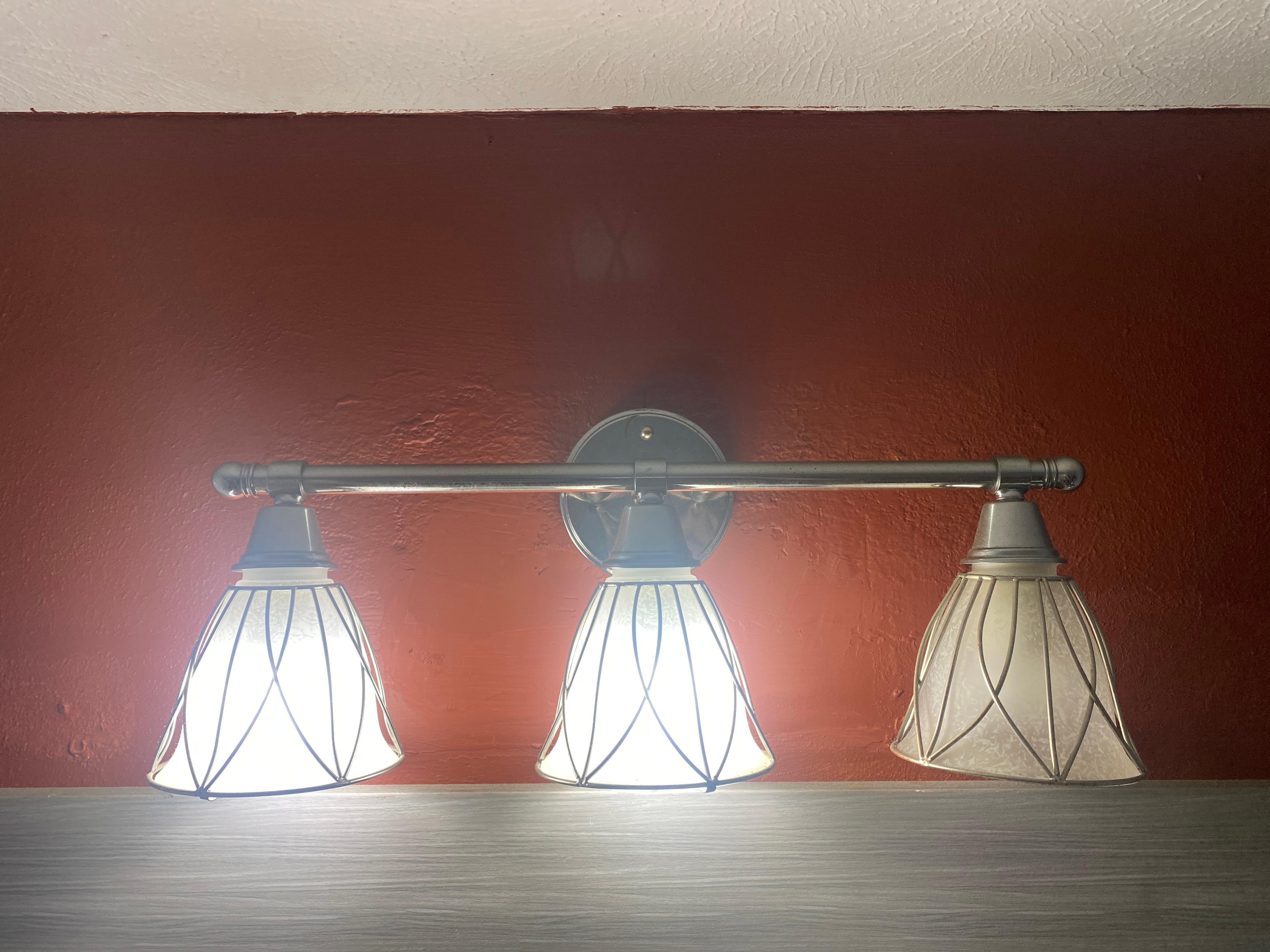 Light above the sink 