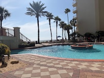 View from Courtyard Pool