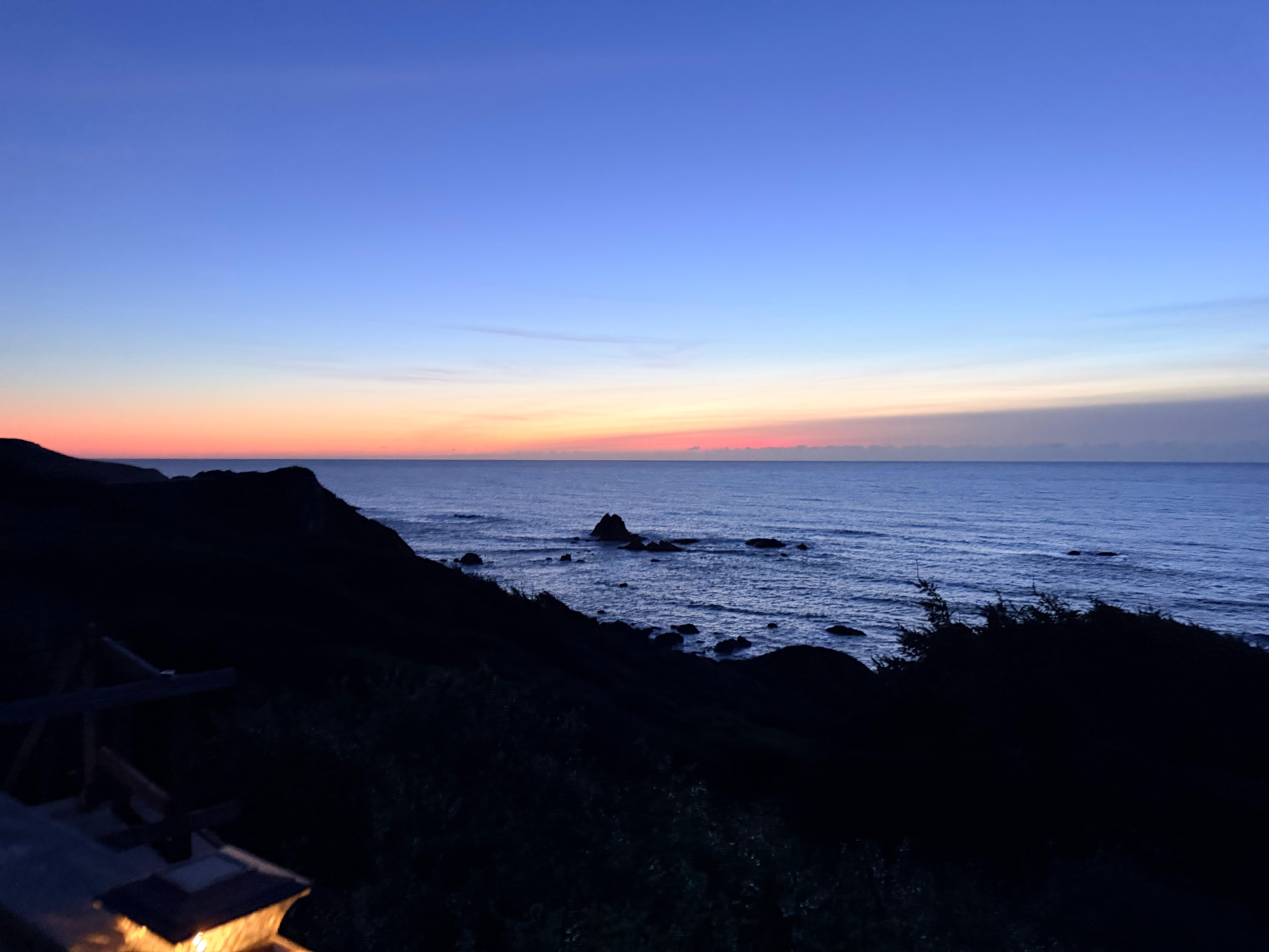 Amazing sunset from the deck!