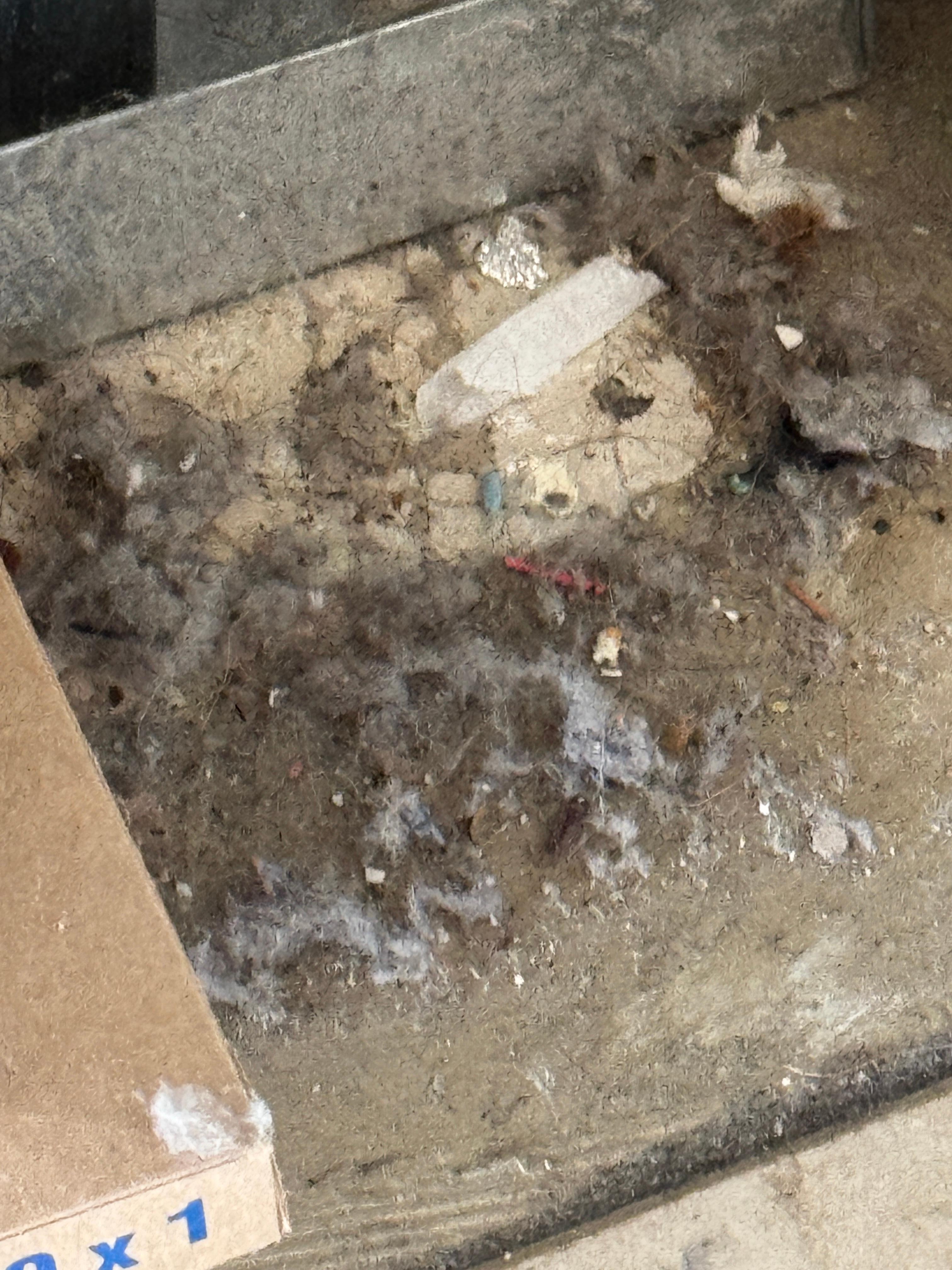 Inside the A/C closet 