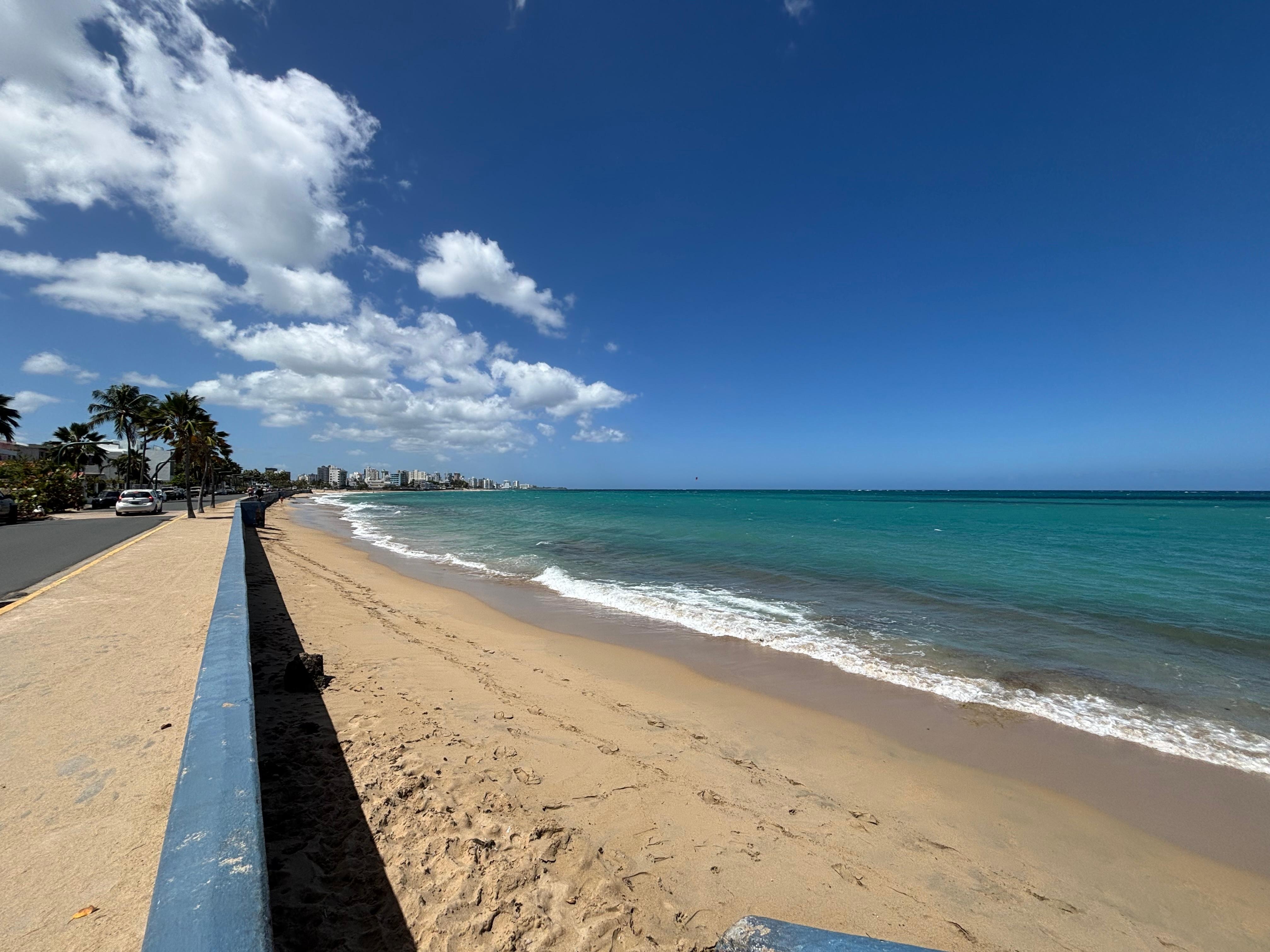 Beach a few short blocks away