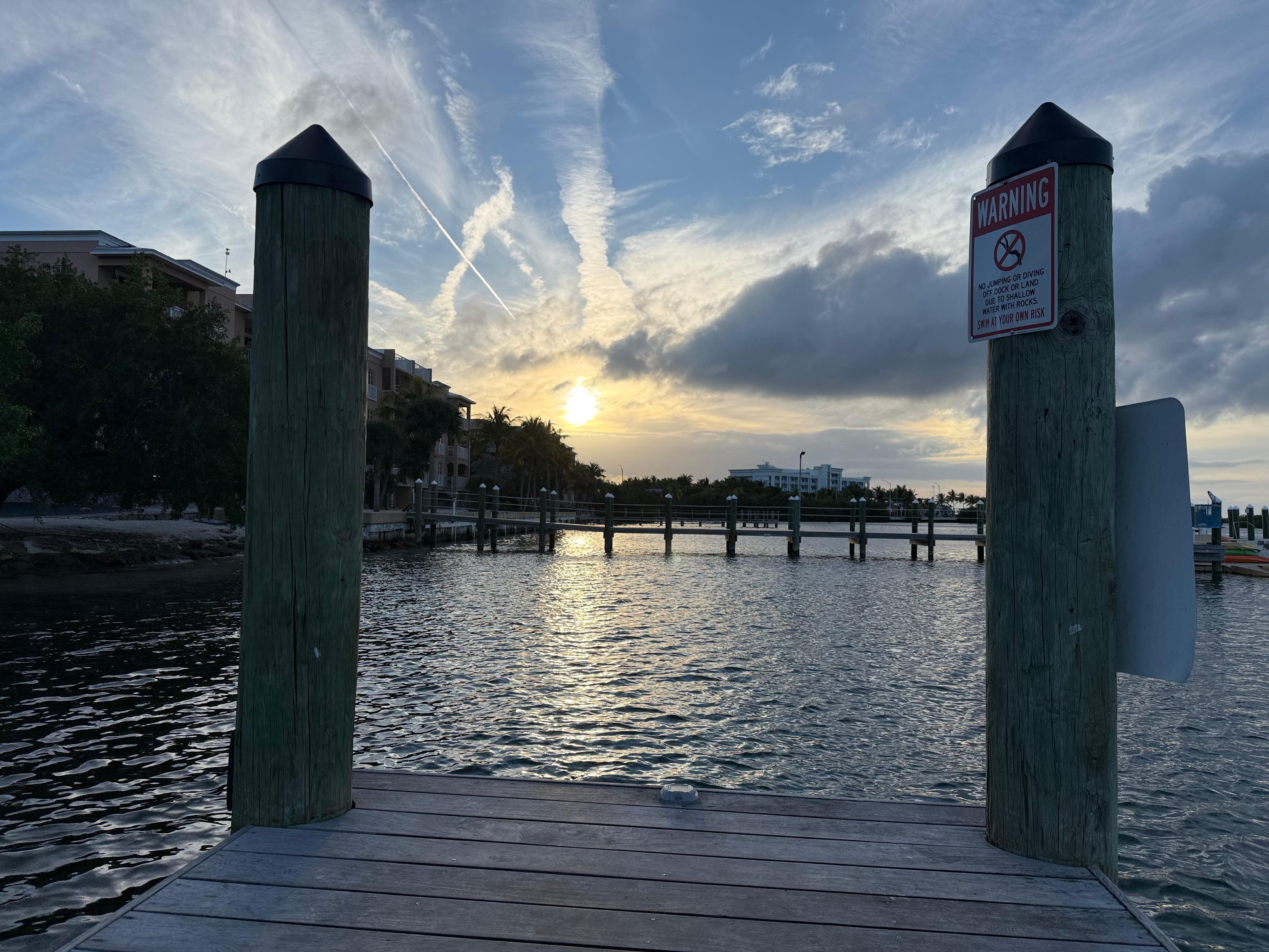 The smoking area is the best spot