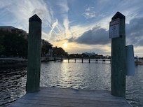 The smoking area is the best spot