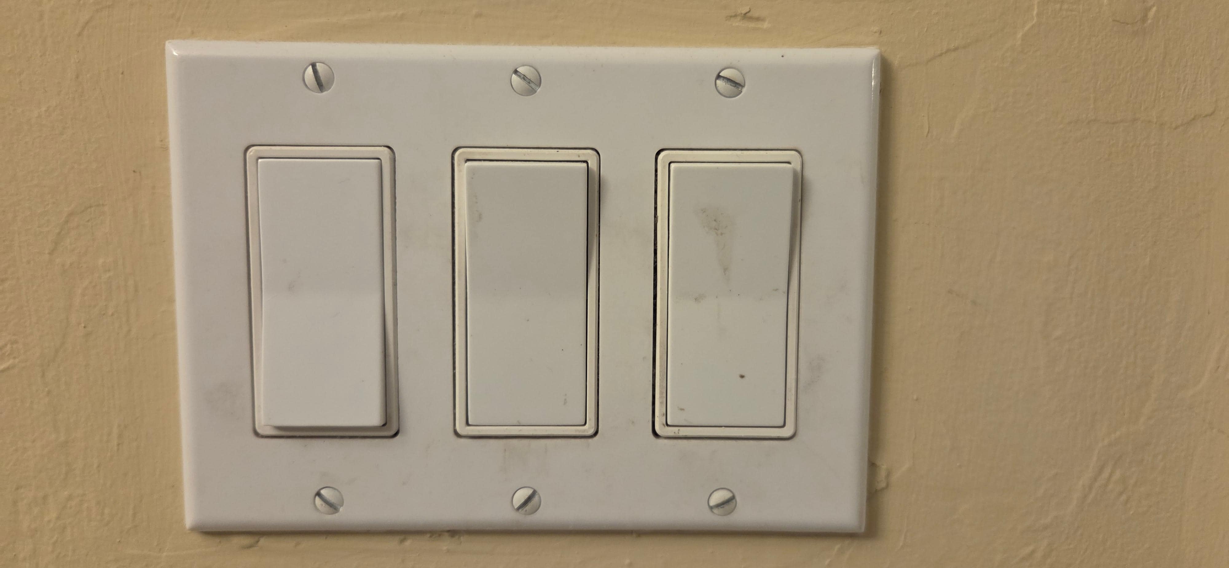 dirty light switches