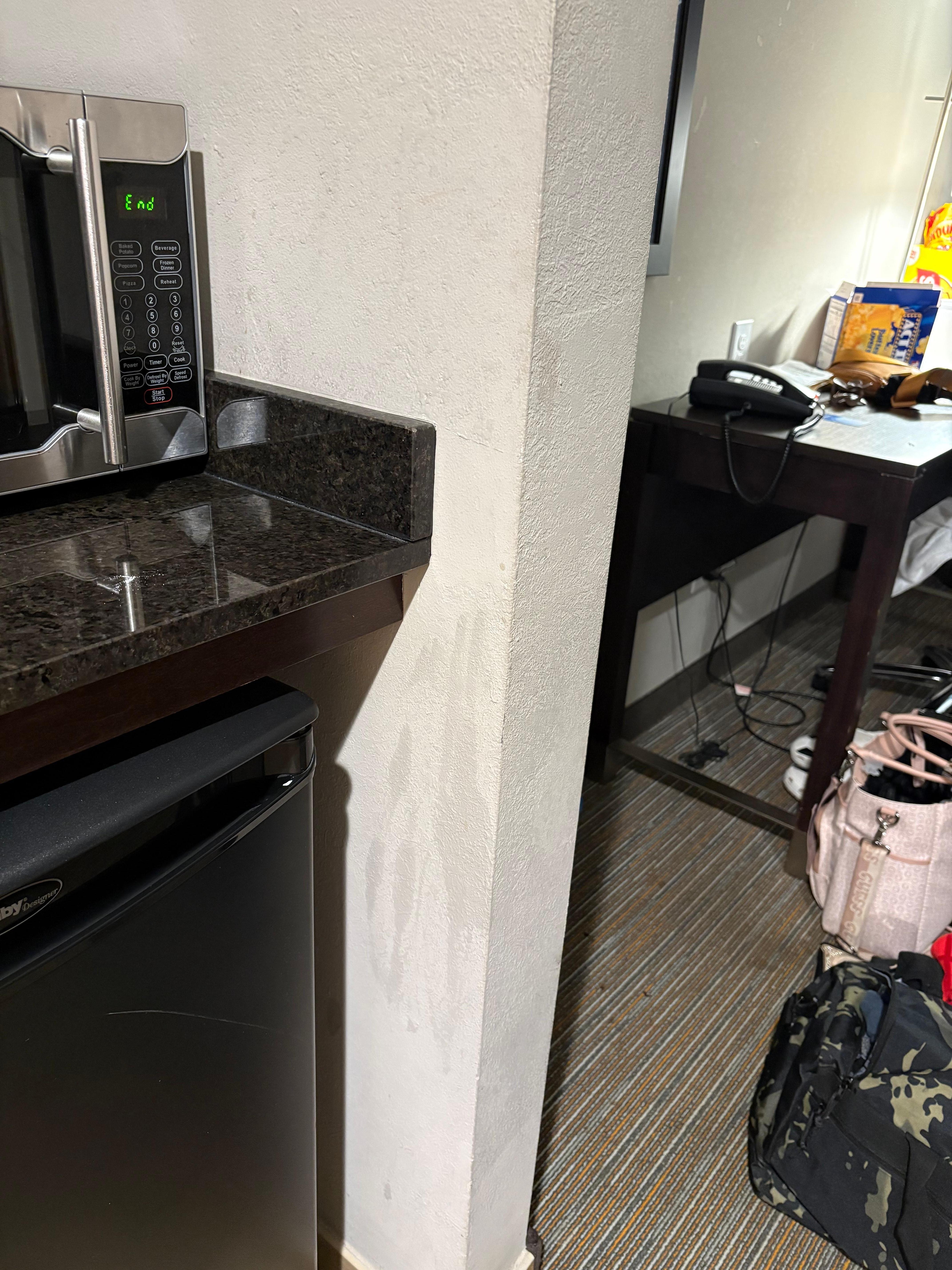 Something all over wall