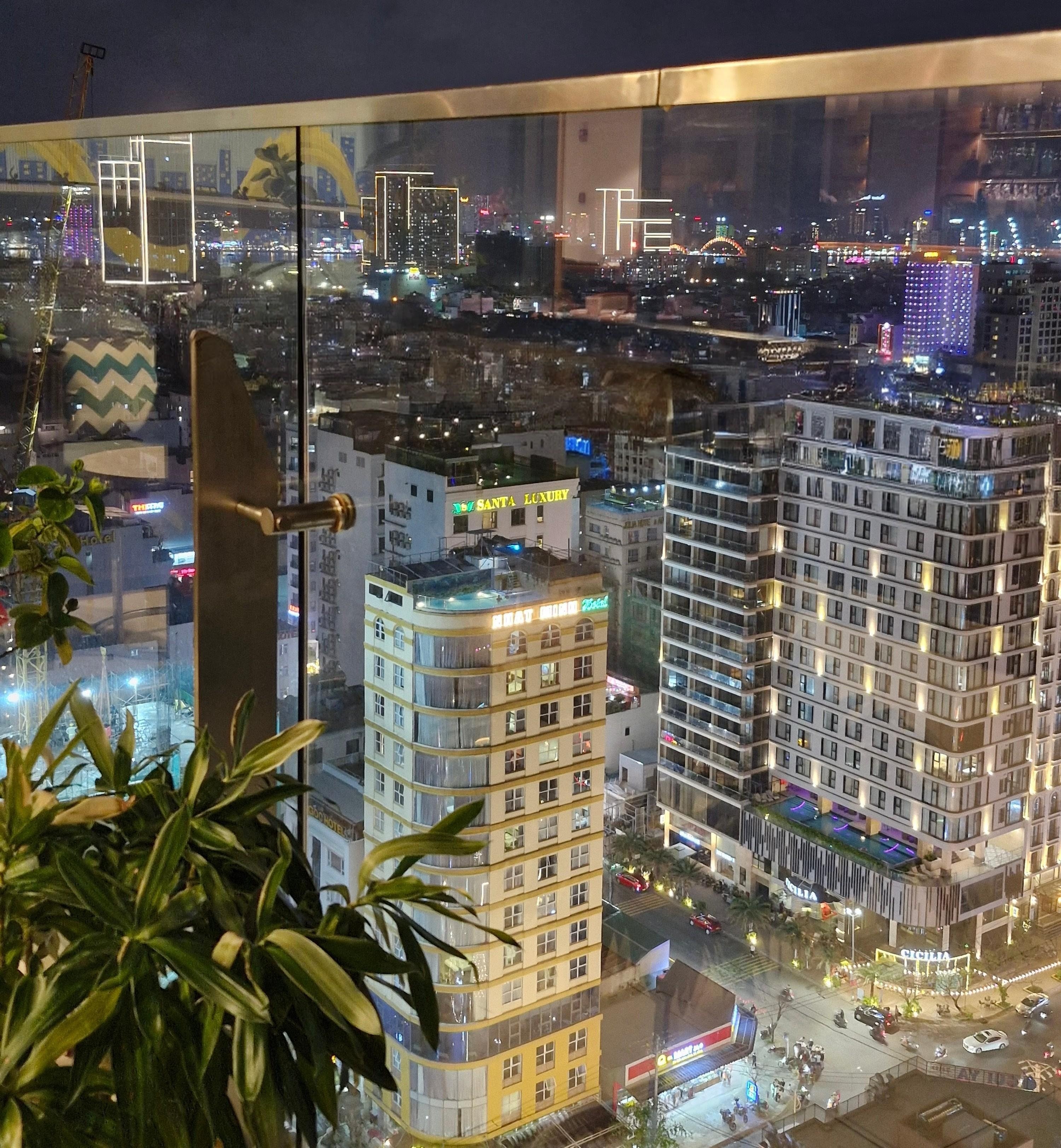 View from the hotel  skybar