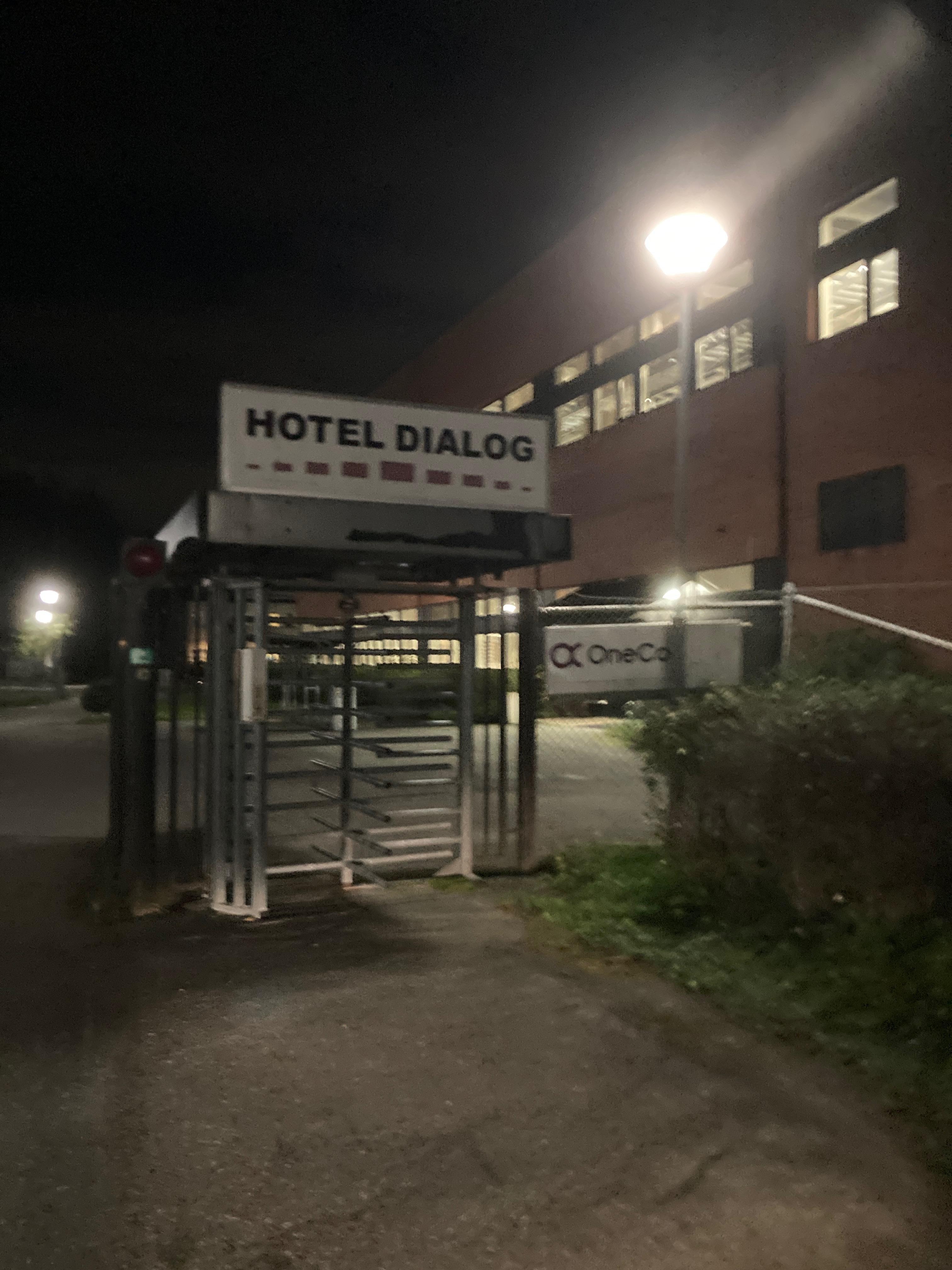 Lite märkligt yttre grind man ändå bara går förbi. 