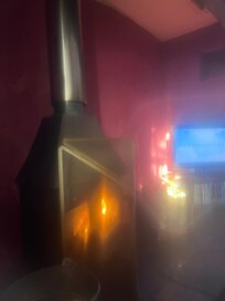 Gorgeous, cosy fire of a night time ❤️