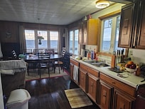 Nice open layout inside with plenty of windows.