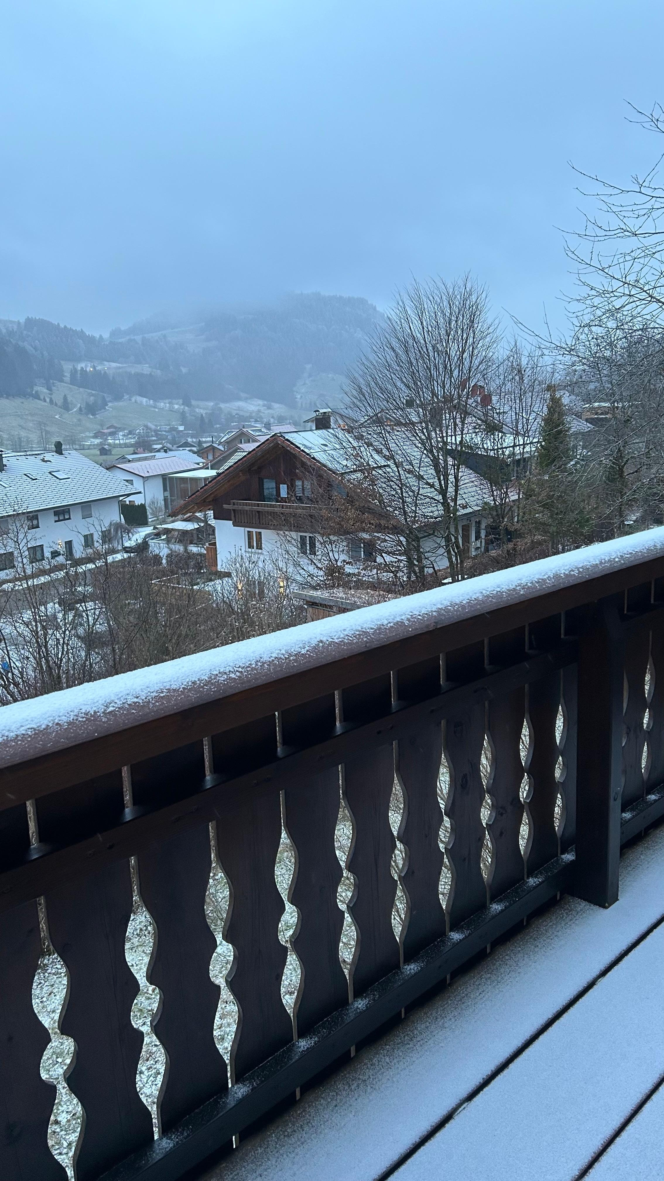 Blick vom Balkon 