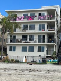 Decorated for the Susan G. Komen 3-day, 60 mile, breast cancer walk.