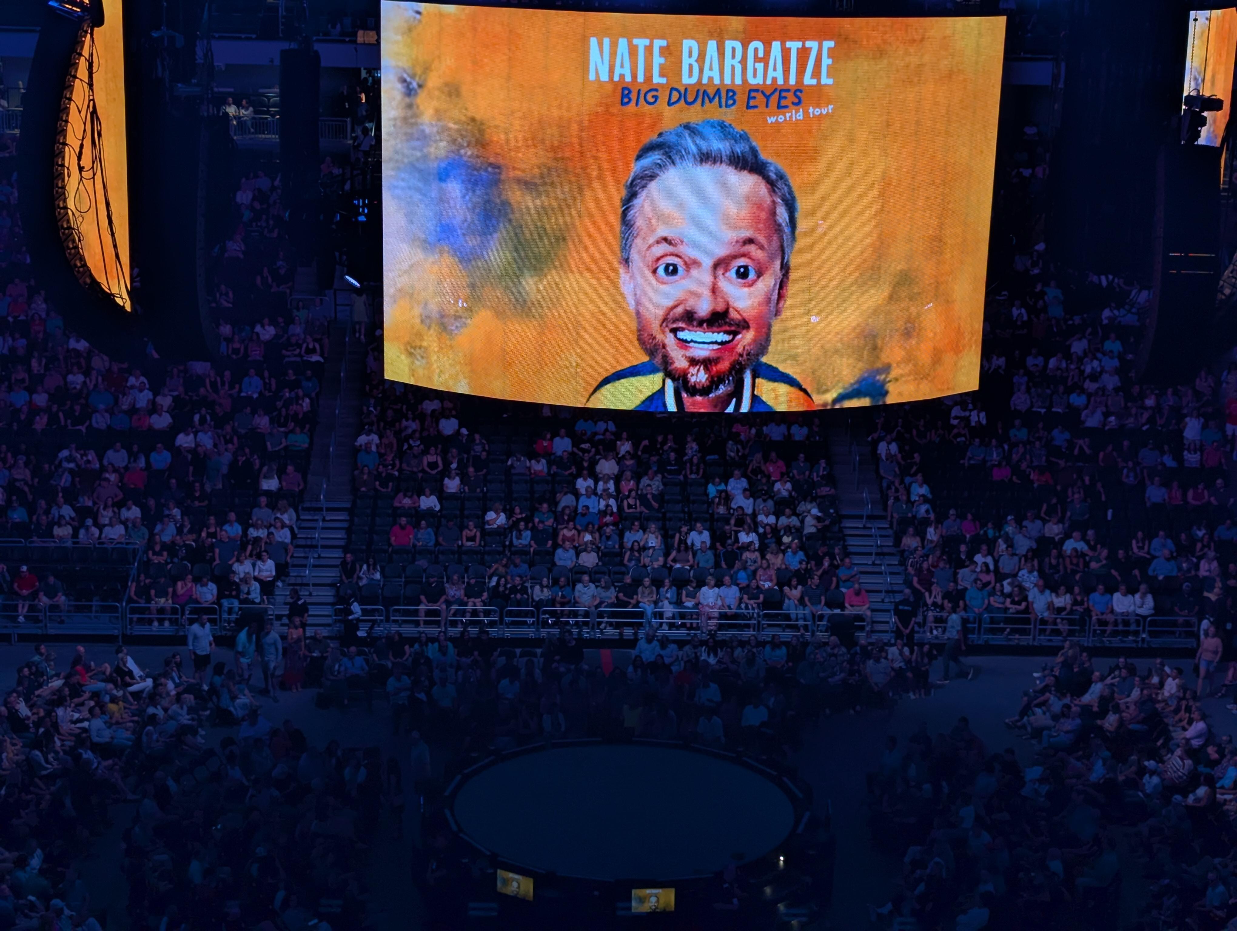 Nate Bargatze at Fiserv.