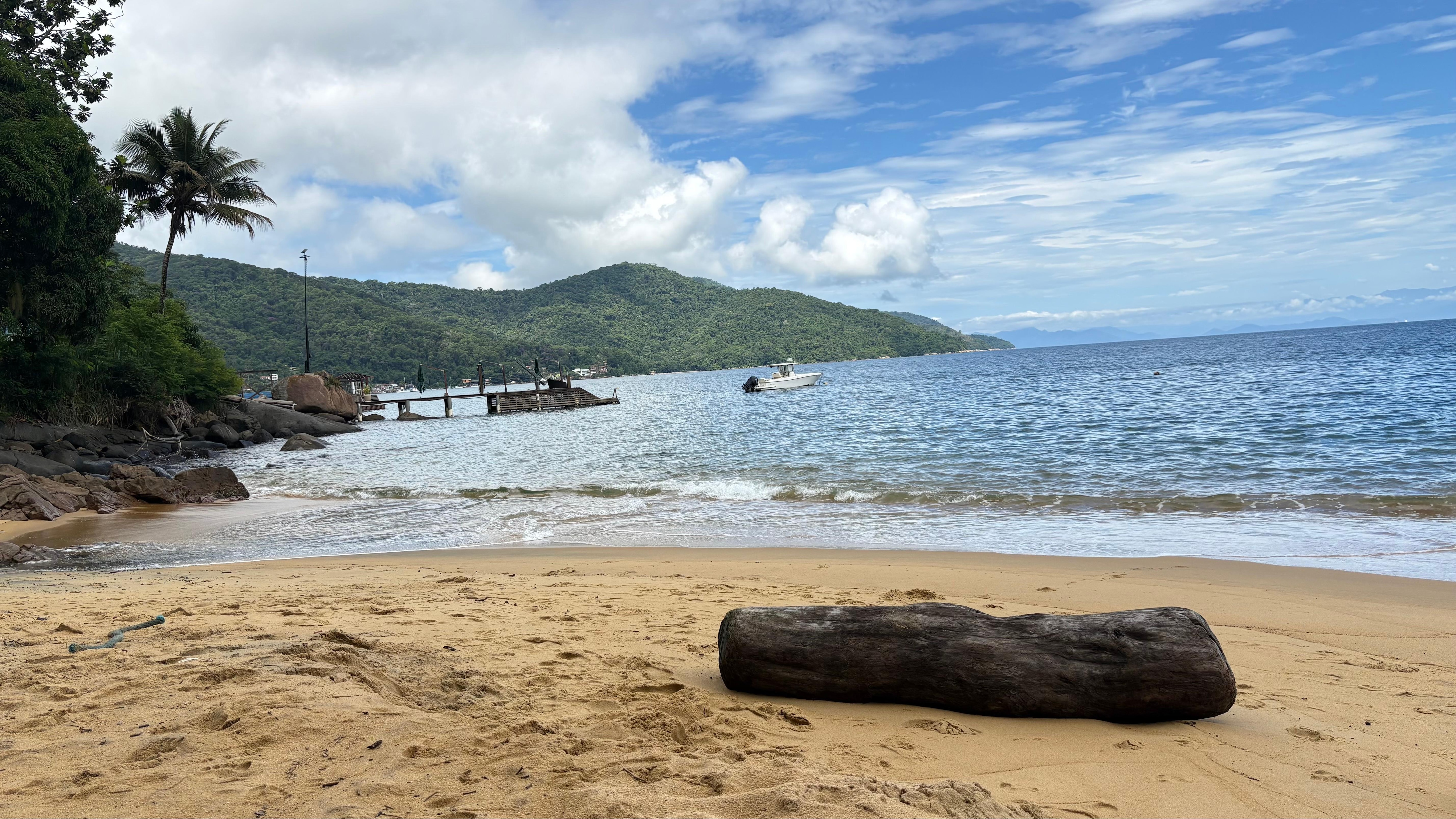 Small beach nearby (property is on the left)