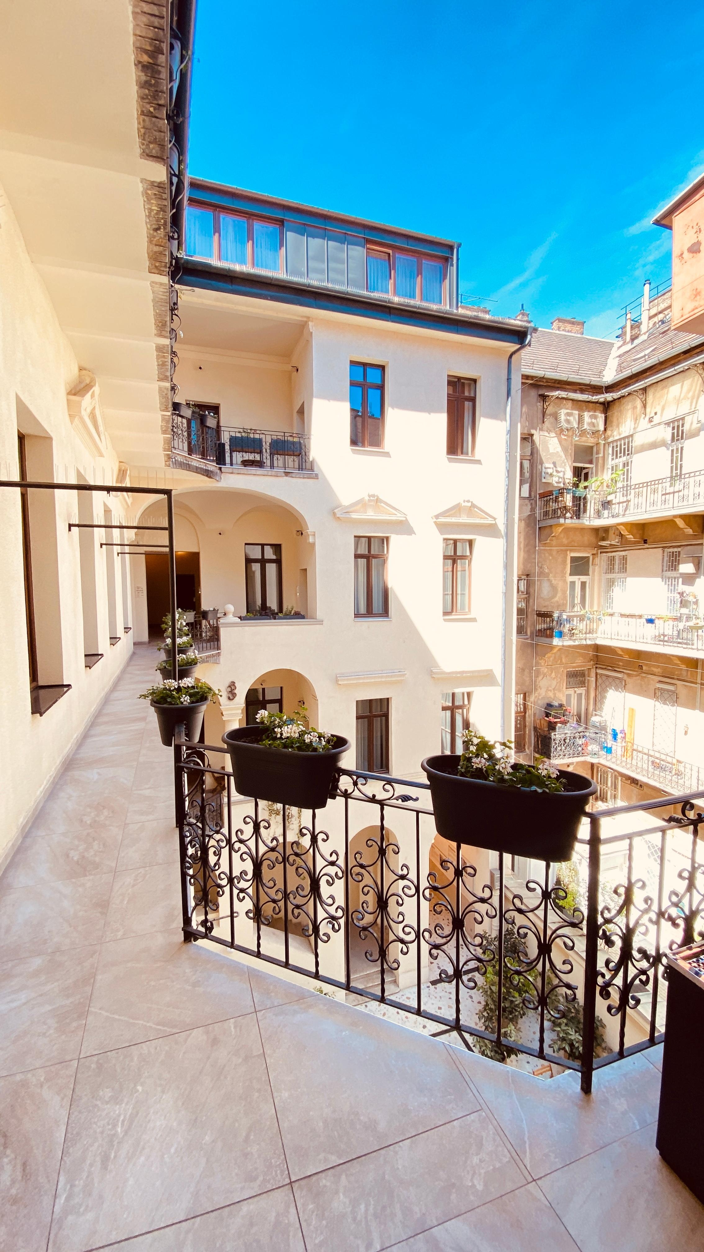 Blick in den Innenhof