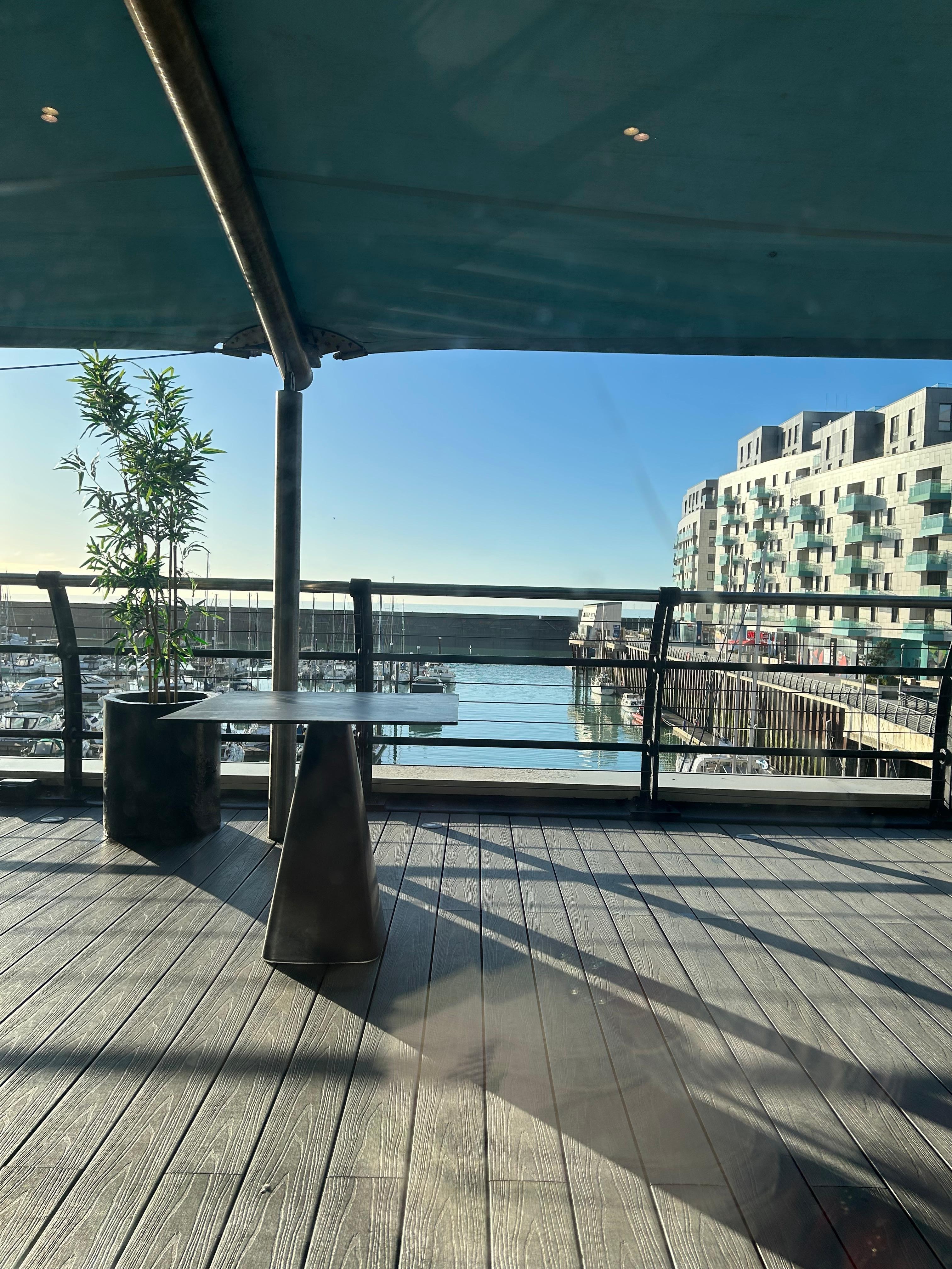 View from breakfast room