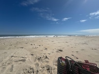 Views from 20th Street beach, September 2025.