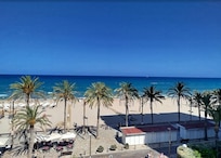 Vue du balcon.