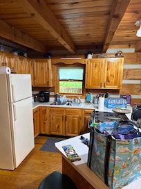 Great kitchen, well stocked with items to cook with