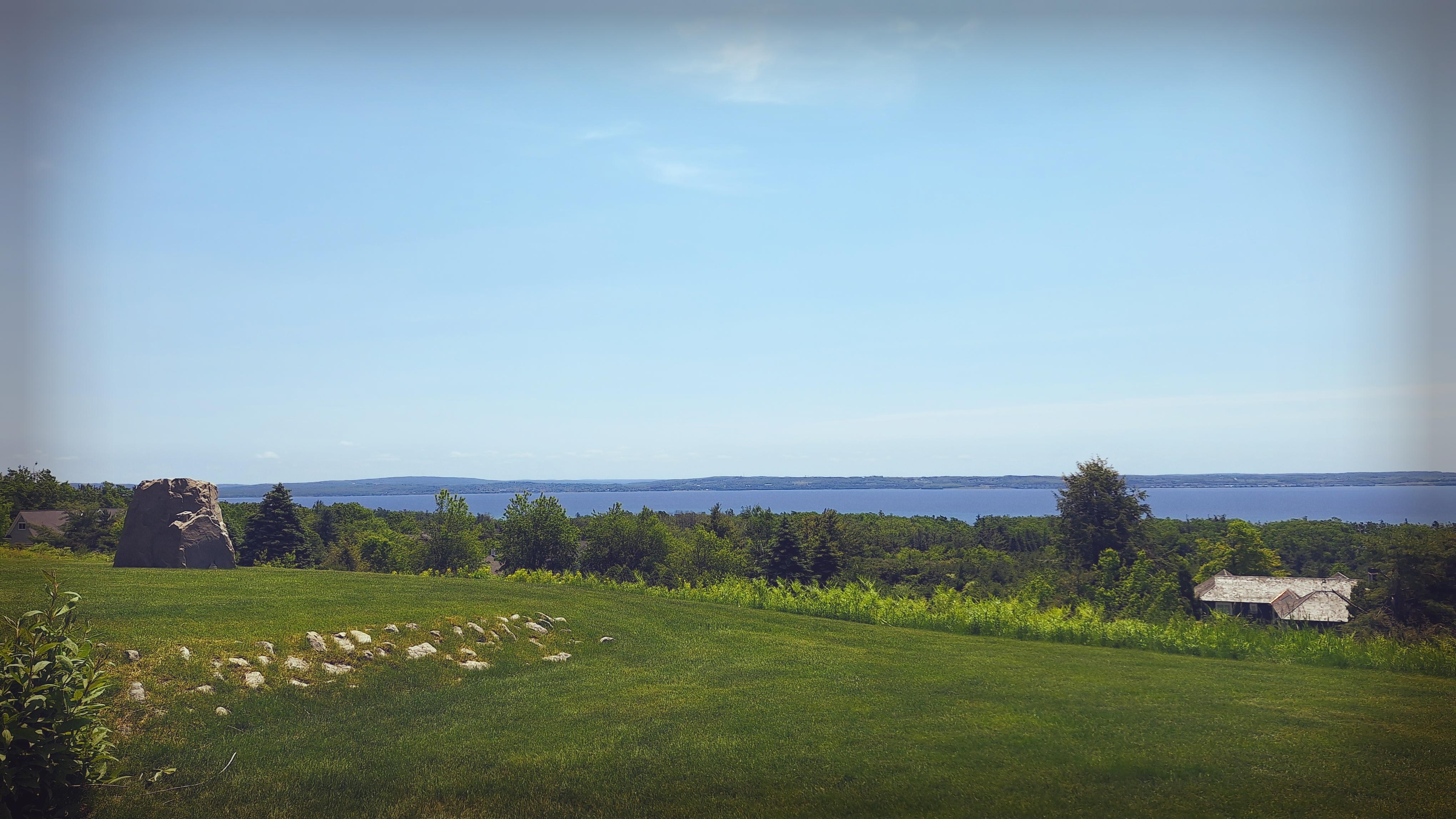 Panoramic view of LTB from our patio
