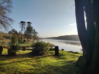 View from the ruined church