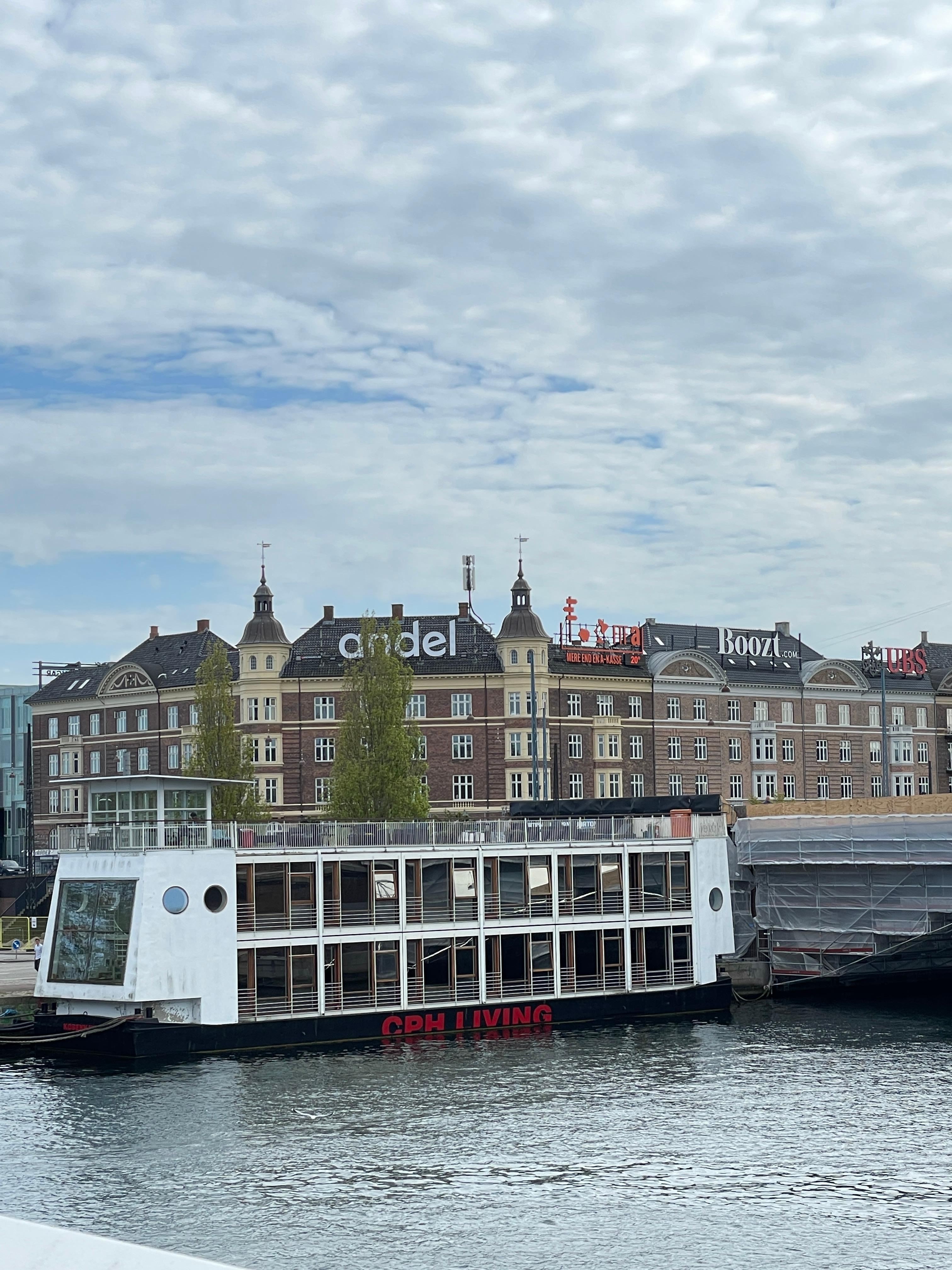 Bridge view to the hotel