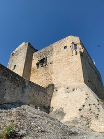 Den gamle borg tæt på hotellet