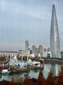 Morning view from 9th floor room