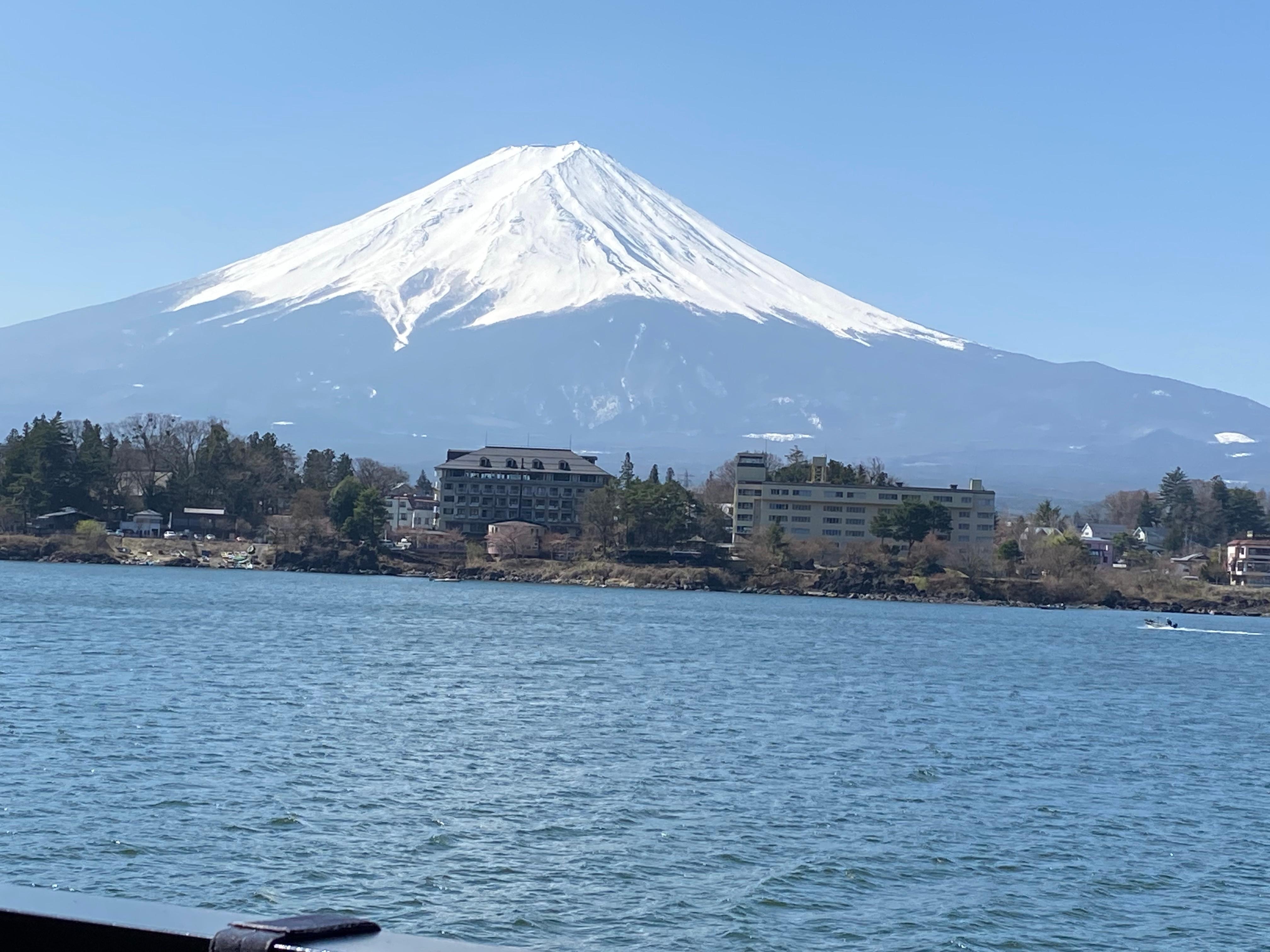 見事な富士山　行った甲斐がありました。