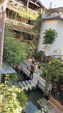 Enjoy coffee in old culture.