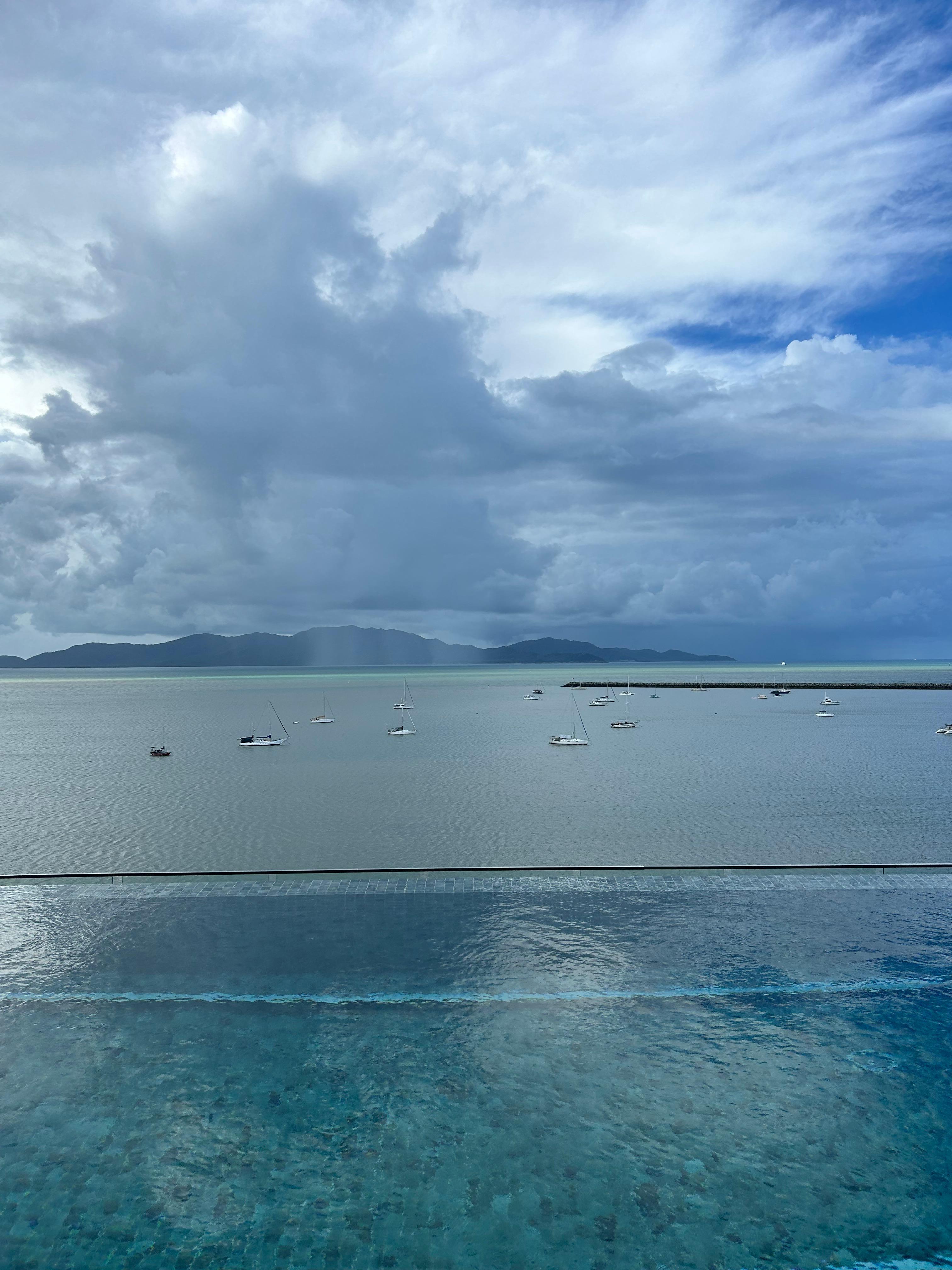 View from the pool