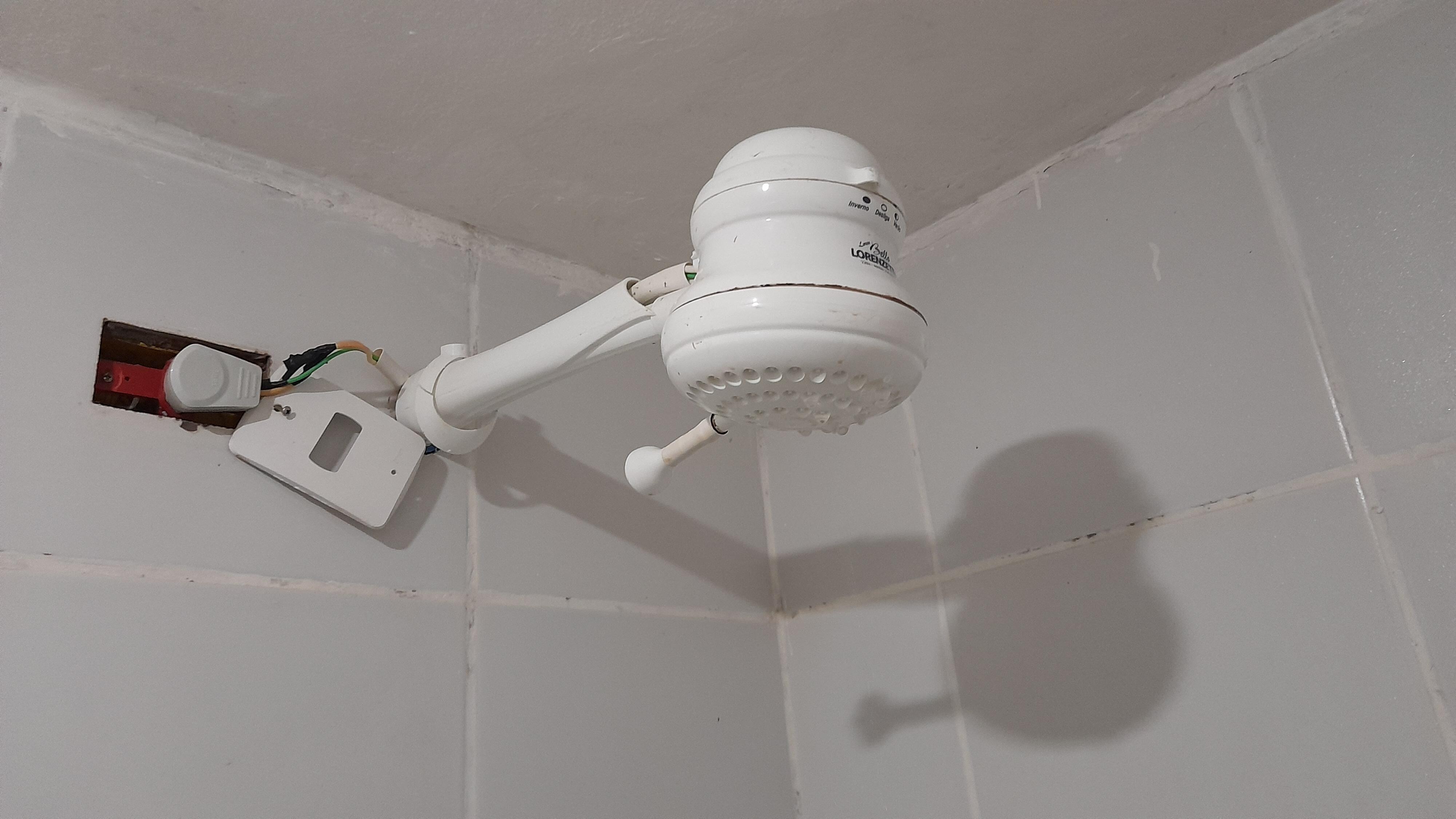 Parte elétrica exposta