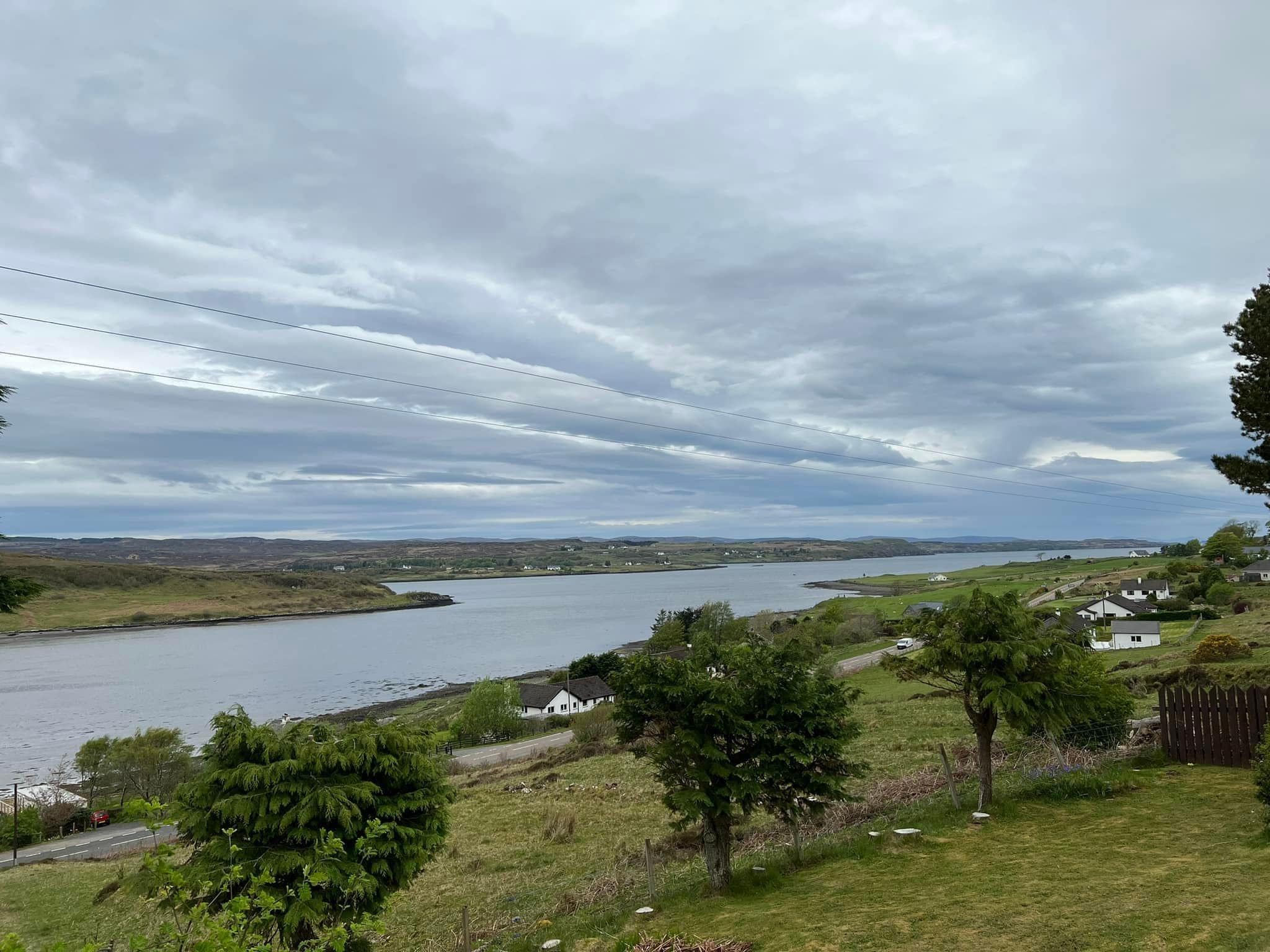 View of Loch from Room 2. 