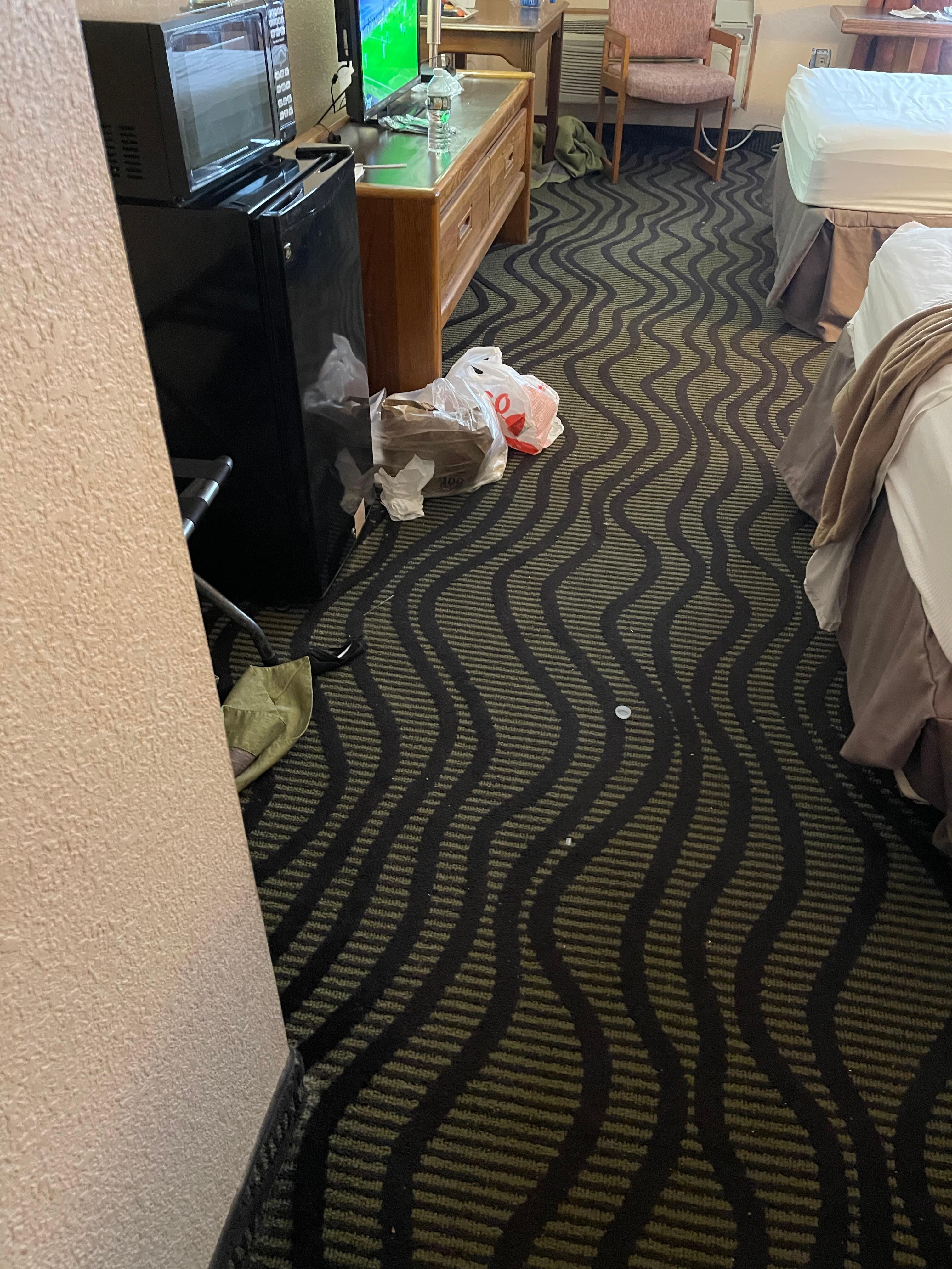 My room upon arrival 