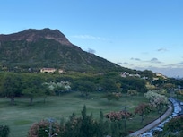 View of Diamond Head from the balcony