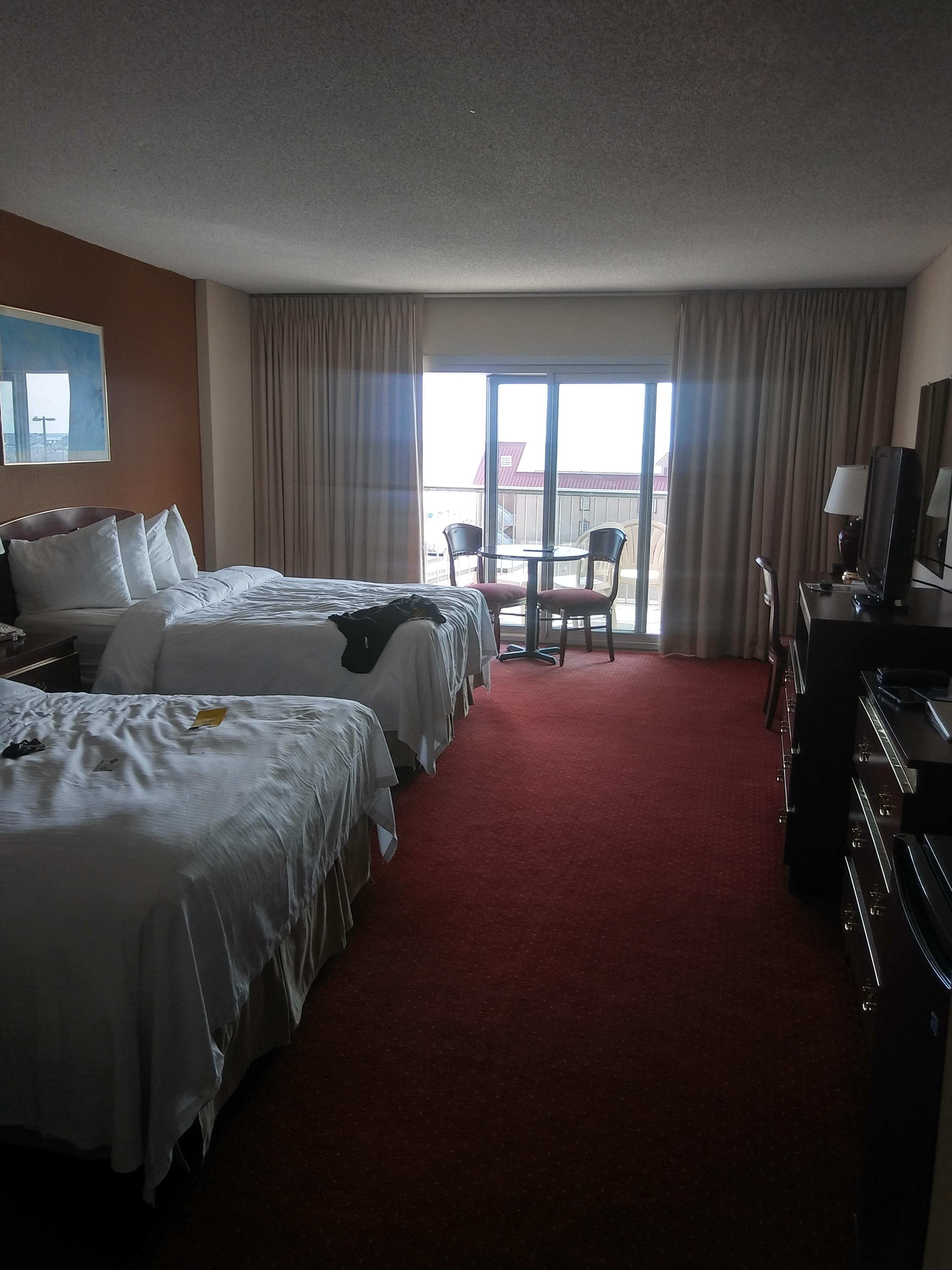 Nice big comfy clean rooms!