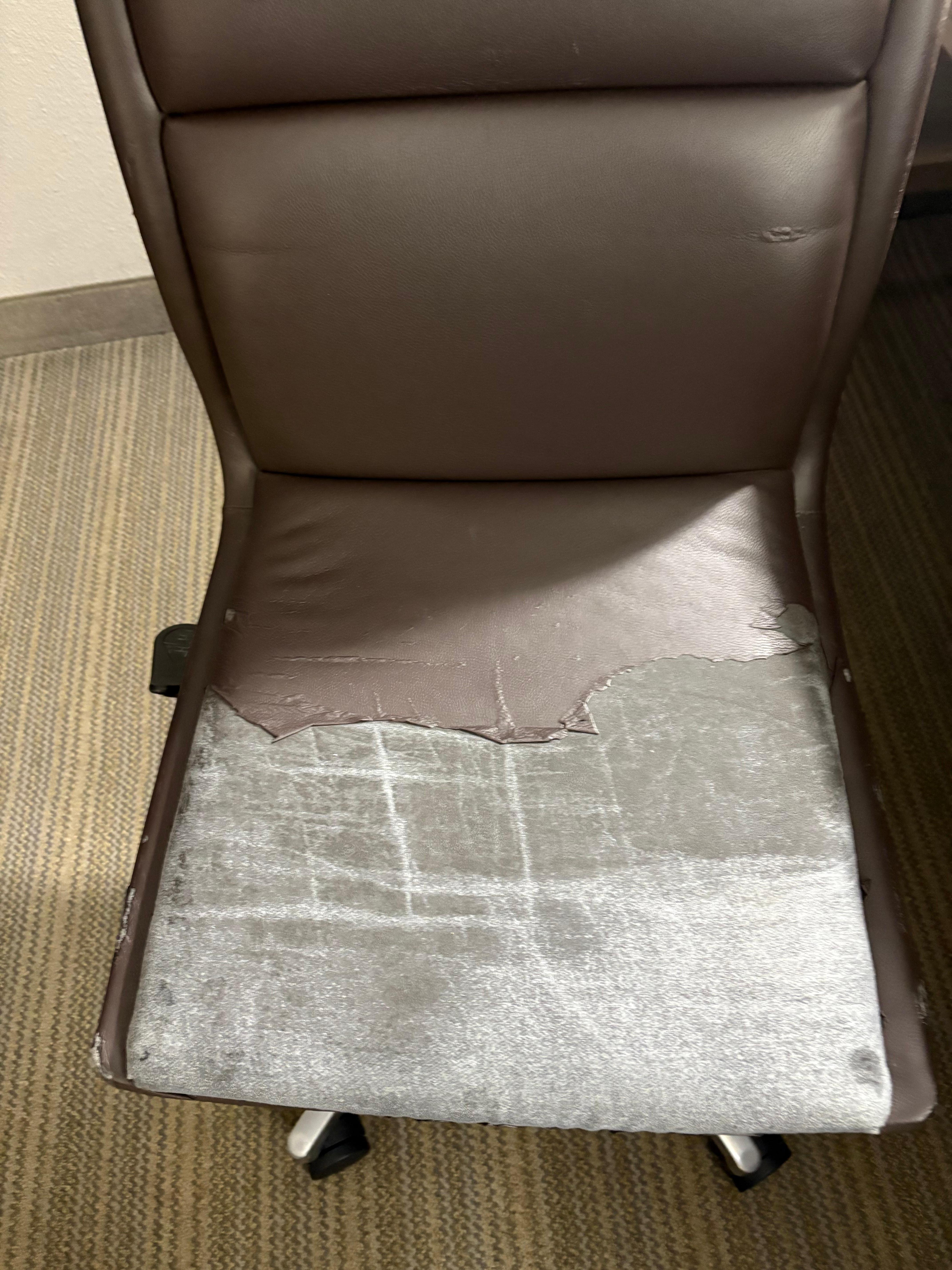 Chair needs replaced